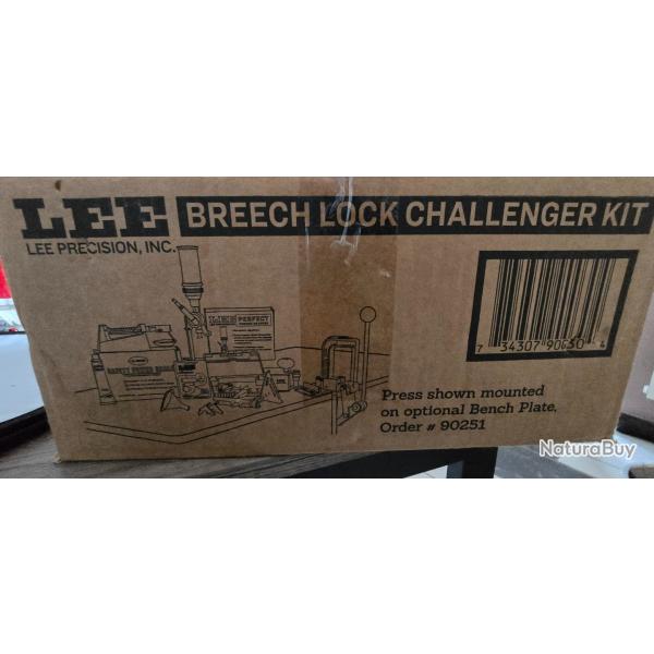 VENDS presse LEE BREECH LOCK CHALLENGER KIT neuf