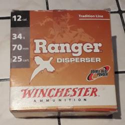 boite de 25cartouches winchester dispersante ranger