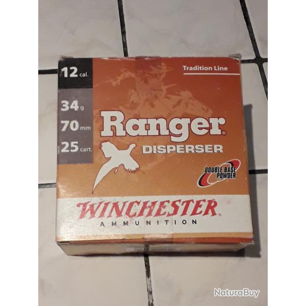 boite de 25cartouches winchester dispersante ranger