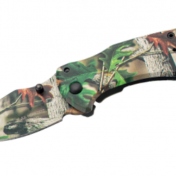 Herbertz 592609 Couteau pliant camouflage nature