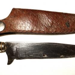 COUTEAU de CHASSE de la SECONDE GUERRE.