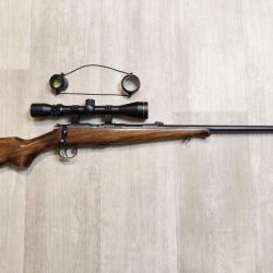 Carabine à verrou BRNO Mod 2 - .22 LR - 63 cm + Lunette 3-9x40 (Occasion, révisée/testée)