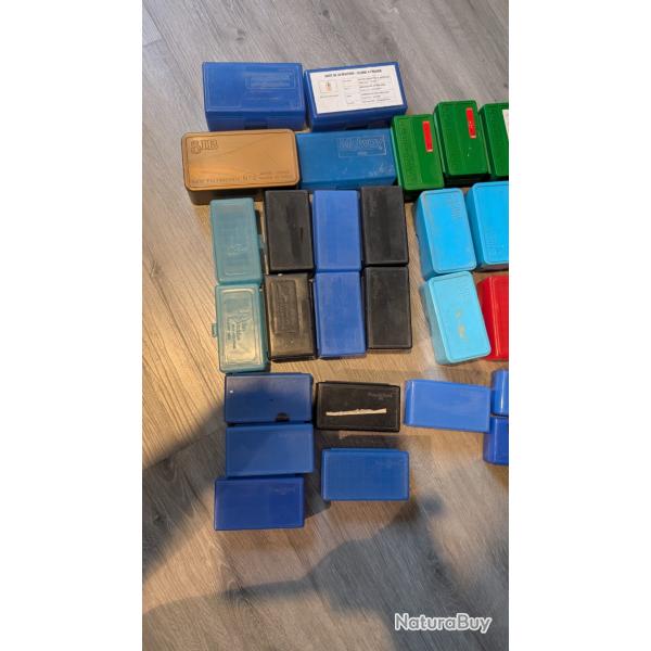 boites  a munitions en lot