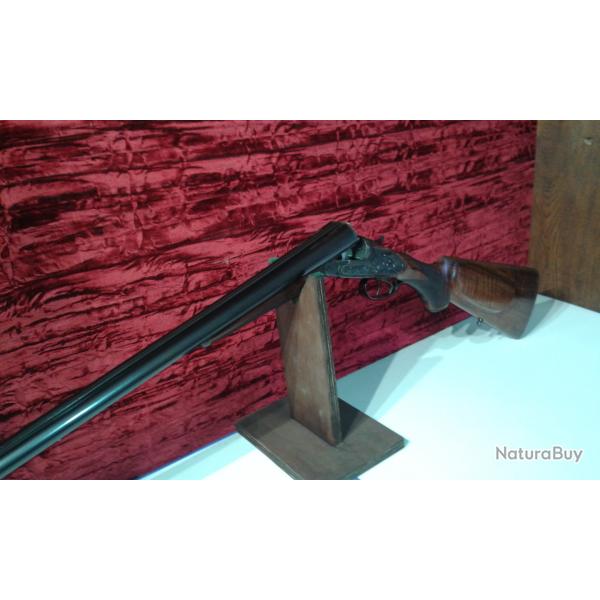 Fusil juxtapos Norberto Arizmendi  platines cal 12/70 occasion TBE