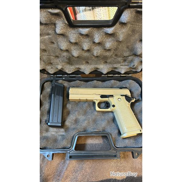 Golden eagle HI capa 4.3 GBB tan