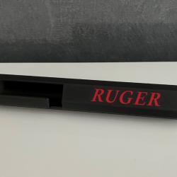 Etui de culasse Ruger Precision Rimfire RPR 22Lr Noir et rouge