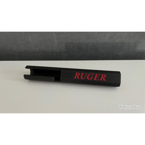 Etui de culasse Ruger Precision Rimfire RPR 22Lr Noir et rouge