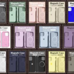 Coque Magnetique Magsafe Silicone pour iPhone, Modele: Au Choix