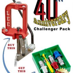 PRESSE A RECHARGER LEE CHALLENGER BREECH LOCK + JEU D'OUTILS CARBIDE 3 DIE SET 9mm Luger #92134