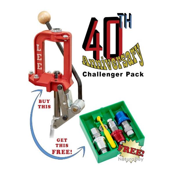 PRESSE A RECHARGER LEE CHALLENGER BREECH LOCK + JEU D'OUTILS CARBIDE 3 DIE SET 9mm Luger #92134