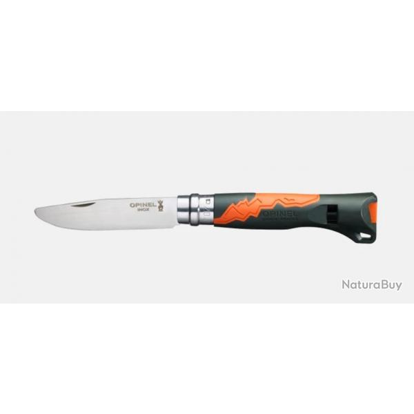 COUTEAU OPINEL JUNIOR KAKI ORANGE N7