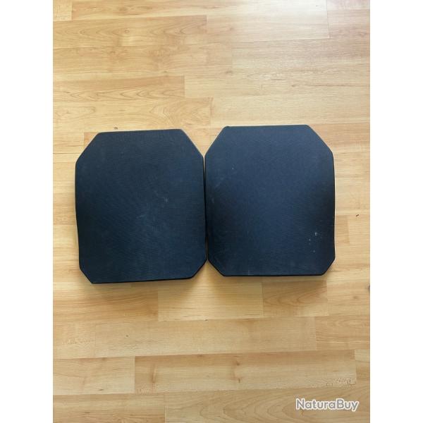 Plaques balistiques Acier NIJ IV