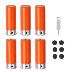 6 cartouches d'entraînement "dry fire" - calibre 12 - orange - LIVRAISON GRATUITE