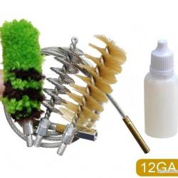 Kit de nettoyage calibre 12 - 8 pièces - LIVRAISON GRATUITE - LIVRAISON GRATUITE