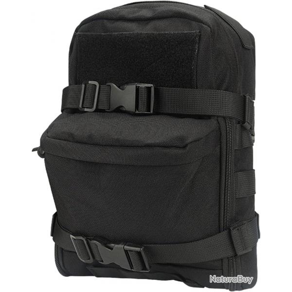 Sac tactique 8l - systme M.O.L.L.E - noir - LIVRAISON GRATUITE