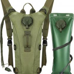 Sac d'hydratation 3 litres - vert - LIVRAISON GRATUITE