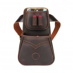 Très belle sacoche de chasse en cuir - Tourbon - LIVRAISON GRATUITE