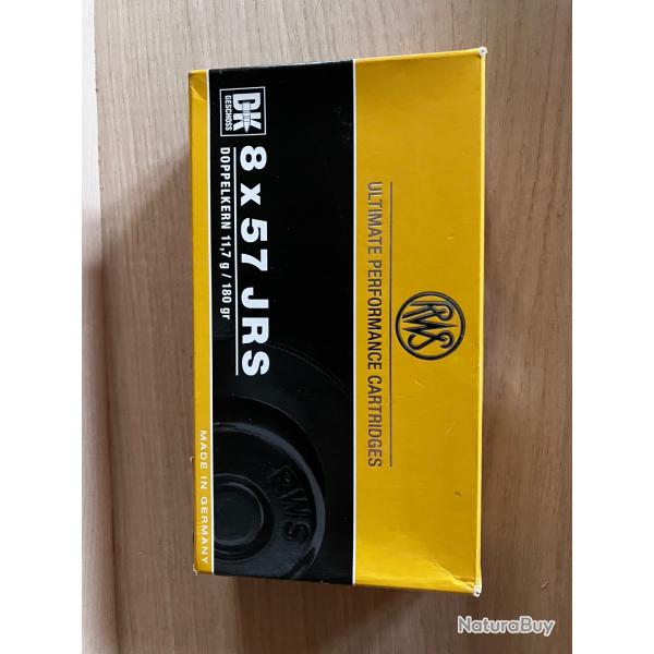 Munition RWS KS 8X57JRS 11,7gr
