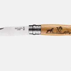 COUTEAU OPINEL N°8 ANIMALIA CHENE CHIEN