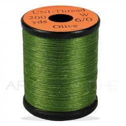 Fils de montage Uni-thread 8/0 olive
