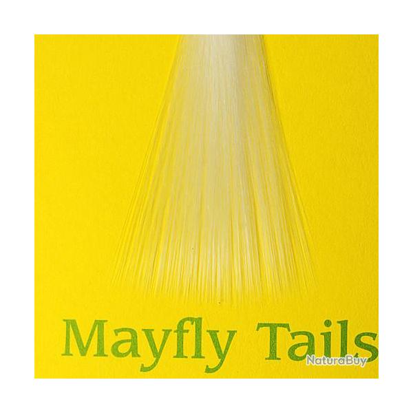 Mayfly tails blanc