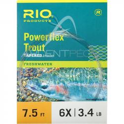 Bas de ligne RIO Powerflex 7´5 (2,30m) 4X