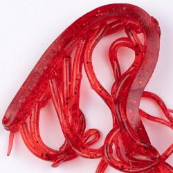 Mini Squiggle Worms Rouge