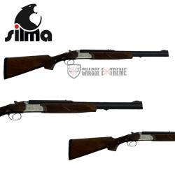 Fusil SILMA Sirocco Express Acier 55cm Cal 8x57 jrs Extracteur