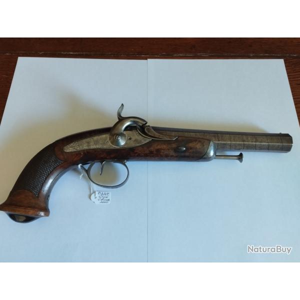Pistolet d'officier  percussion