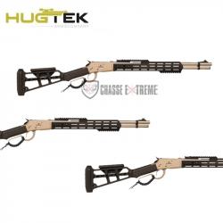 Carabine HUGTEK LVR-SXN Nikel Garde Main M-Lok Crosse Alu 51cm Cal 44 Mag