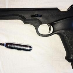 RARE ! Pistolet tchèque LOV21 à CO2 12g cal. 4.5mm ambidextre monocoup