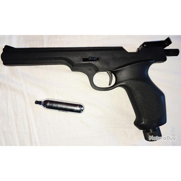 RARE ! Pistolet tchque LOV21  CO2 12g cal. 4.5mm ambidextre monocoup