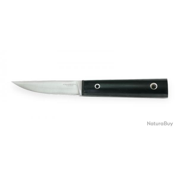 Condor Couteau Urban EDC Puukko Knife - Lame 84mm - Manche Micarta - Etui Cuir