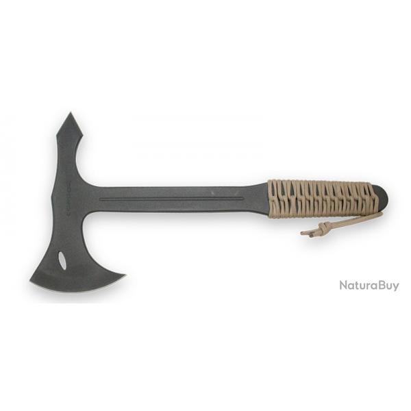 Condor Hachette Throwing Axe - Lame 176x89mm - Manche Acier/Paracorde - Etui Canvas/Cuir