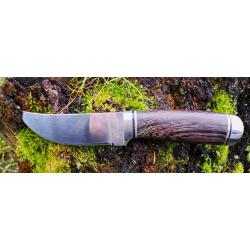 Crystal couteau avec manche en bois et étui de protection