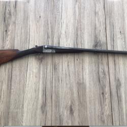 Fusil juxtaposé VERNEY CARRON en calibre 16/65 (ENCHÈRE 1 EURO SANS PRIX DE RESERVE )