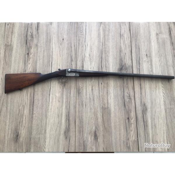 Fusil juxtapos VERNEY CARRON en calibre 16/65 (ENCHRE 1 EURO SANS PRIX DE RESERVE )