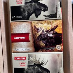 Lot 3 boites NORMA ORYX 8X57JRS 12,7gr