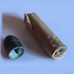 Cartouche militaire française Mle 1859 pour la carabine rayée de Chasseur Mle 1859  - Guerre 1870-71