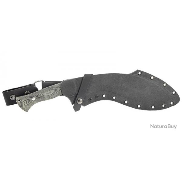 Condor Couteau Wild Brush Kukri - Lame 273mm - Manche Micarta - Etui Kydex
