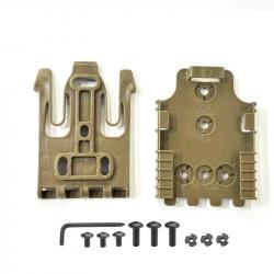 Kit verrouillage QLS 1/2/5 Glock 17/19 Beretta M92 - 1PCS - Marron