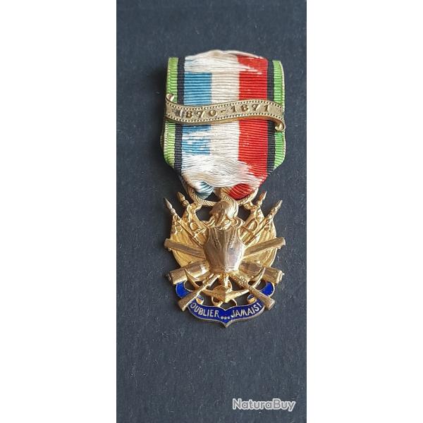 MEDAILLE VETERANS GUERRE 1870 N1