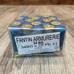 Cartouches FANTIN 12/70/12 34g BG n°11 x25