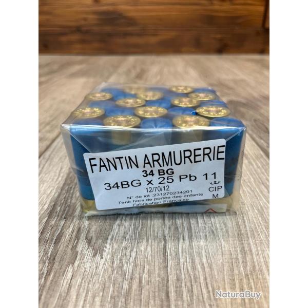 Cartouches FANTIN 12/70/12 34g BG n11 x25