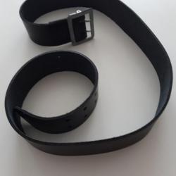 CEINTURON CUIR A BOUCLE MODELE OFFICIER