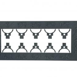 lot de guidons pour pistolet FEINWERKBAU 4.1mm à 5mm pour modèle 65,80,90,Mod.2,100,102,103,C5,C10..