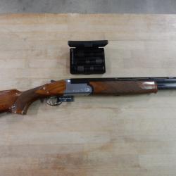 FUSIL SUPERPOSE SPORTING RIZZINI LEONESSA LS101 CAL.12/76 + CHOKES TRES BON ETAT OCCASION