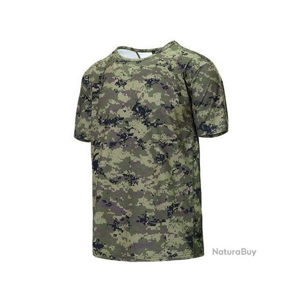 TEE SHIRT STAGUNT ORSET GREEN PIXEL