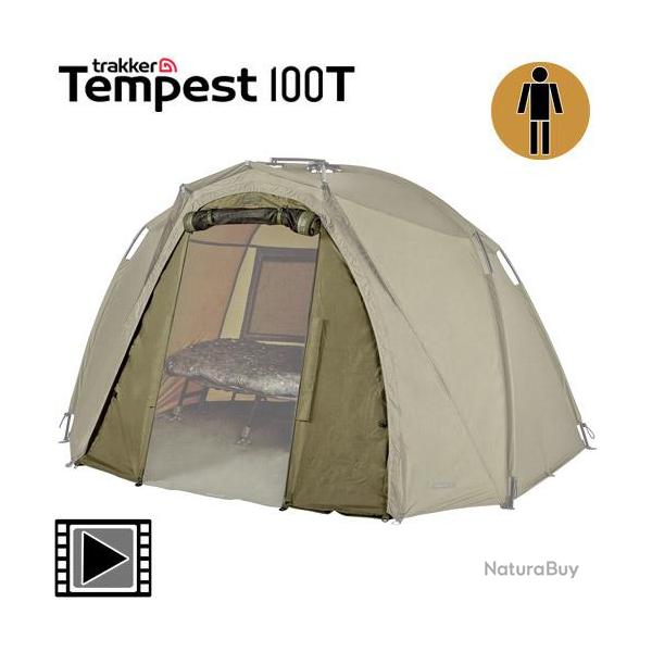 Abri Trakker Tempest Brolly 100T 1 place (Façade avant seule)