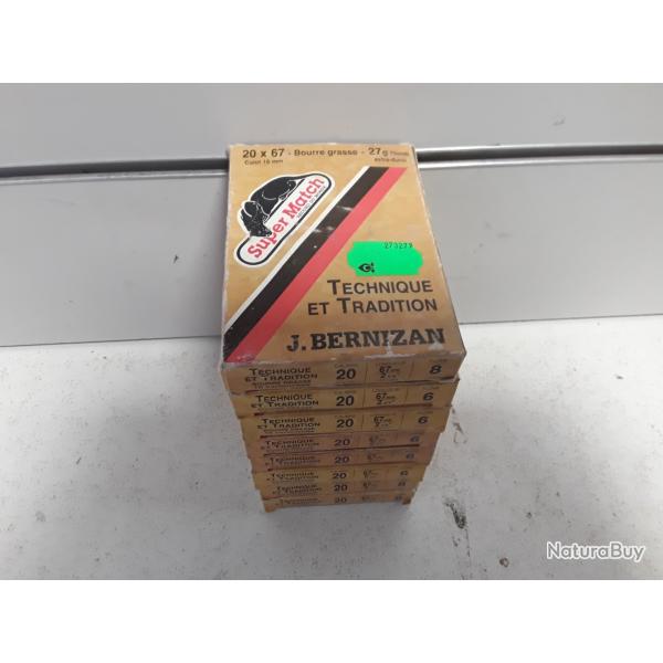 Lot de 75 cartouches Super match cal.20/67